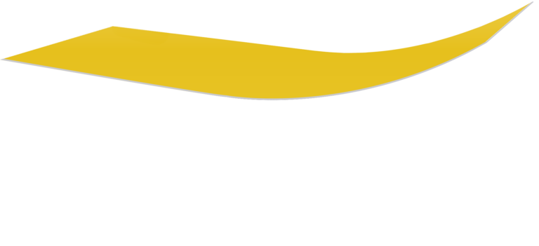 Schéma 3D d'un liner jaune pour un adhésif