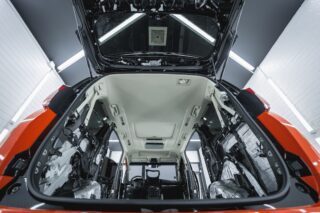 Image d'un coffre ouvert d'une voiture