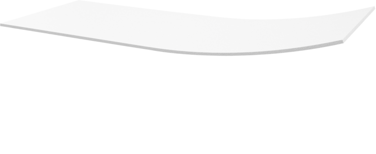 Schéma 3D d'un liner en mousse