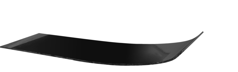 Schéma 3D d'une colle noire pour un adhésif